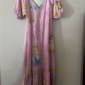 Disney Pink Princess Graphic Maxi Dress